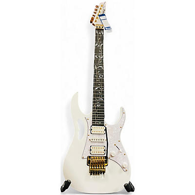 Ibanez Used 2024 Ibanez JEM7VP White Solid Body Electric Guitar