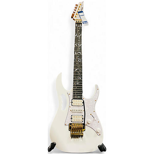 Ibanez Used 2024 Ibanez JEM7VP White Solid Body Electric Guitar White