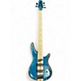 Used 2024 Ibanez Premium SR1425B Caribbean Green Low Gloss Electric Bass Guitar Caribbean Green Low Gloss