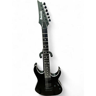 Used 2024 Ibanez Prestige Series Weathered Black Black Solid Body Electric Guitar