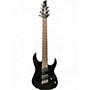 Used 2024 Ibanez RGMS7 Black Solid Body Electric Guitar Black