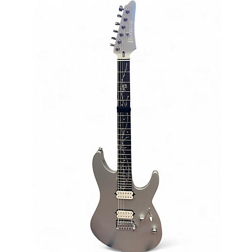 Used 2024 Ibanez SINATURE TIM HENSON TOD10 CLASSIC SILVER Solid Body Electric Guitar CLASSIC SILVER