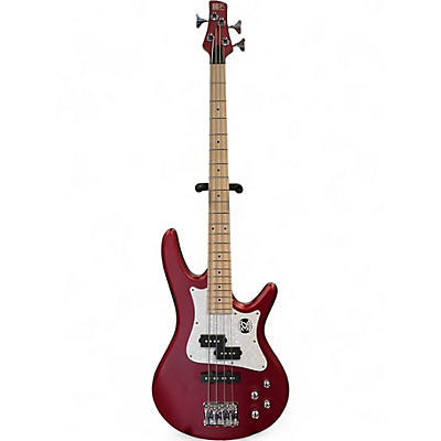 Used 2024 Ibanez SRMD200 Candy Apple Red MATTE Electric Bass Guitar