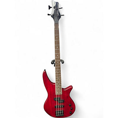 Used 2024 Jackson J SERIES SPECTRA BASS red stain Electric Bass Guitar