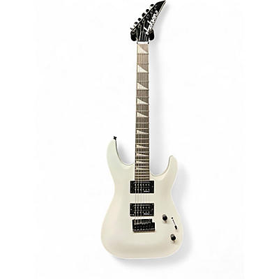 Used 2024 Jackson JS22 Dinky Snow White Solid Body Electric Guitar