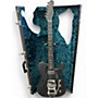 Used 2024 James Trussart Deluxe Steelcaster W/ B16 Bigsby black/perforated Hollow Body Electric Guitar black/perforated