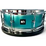 Used 2024 Kings Custom Drums 5.5X14 TEAL & SILVER DUCO TEAL & SILVER DUCO Drum TEAL & SILVER DUCO 10
