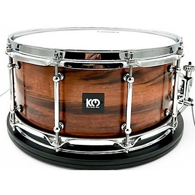 Used 2024 Kings Custom Drums 6.5X14 GONCALO ALVES & MAPLE BRAZILLIAN TIGERWOOD Drum