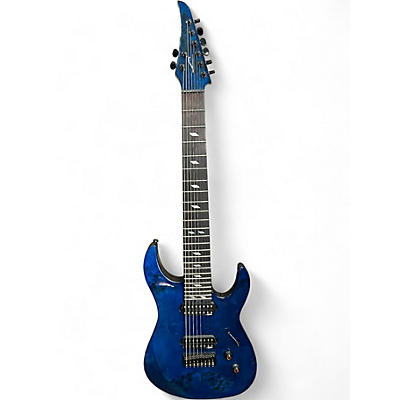 Used 2024 Legator N8-SS Trans Blue Solid Body Electric Guitar
