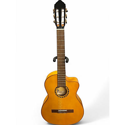 Used 2024 Lucero LFB250SCE Natural Classical Acoustic Guitar