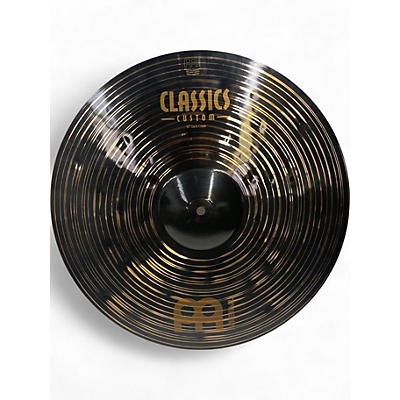 Used 2024 MEINL 19in custom dark crash Cymbal