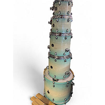 Used 2024 Mapex 5 Piece ARMORY SER EXOTIC FUSION ULTRAMARINE GLOSS Drum Kit