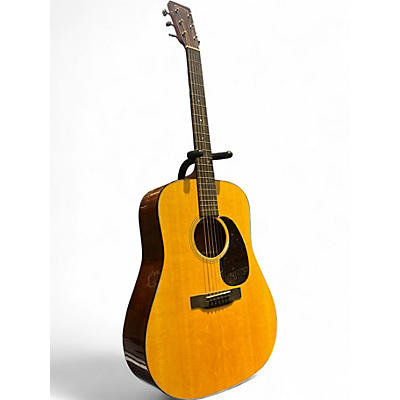 Used 2024 Martin D18 Natural Acoustic Guitar