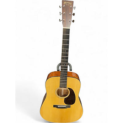 Used 2024 Martin D18 Natural Acoustic Guitar