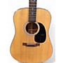 Used 2024 Martin D18 Natural Acoustic Guitar Natural