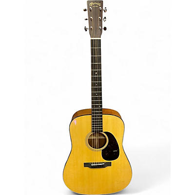 Used 2024 Martin D18 Natural Acoustic Guitar