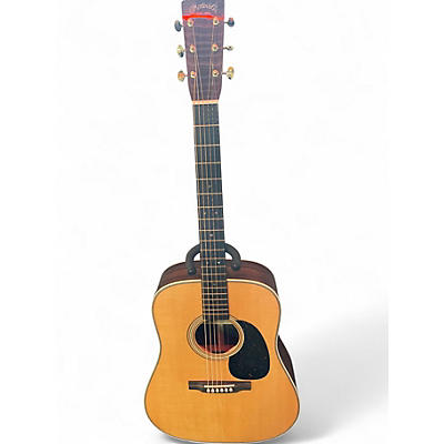 Used 2024 Martin D28 Modern Deluxe Natural Acoustic Guitar