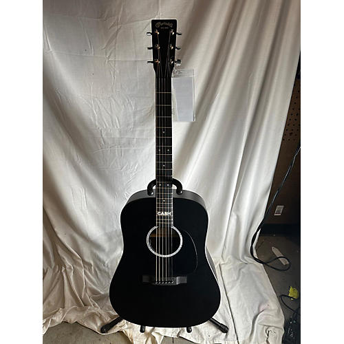 Martin Used 2024 Martin DX Johnny Cash Signature Black Acoustic Electric Guitar Black