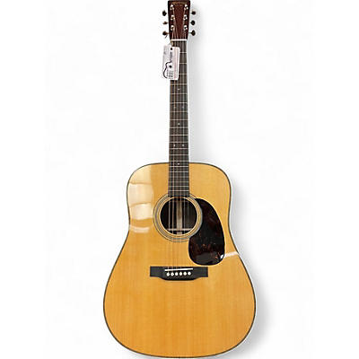 Used 2024 Martin HD-28 Natural Acoustic Guitar