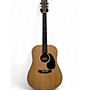 Used 2024 Martin ROAD SERIES D10 Natural Acoustic Electric Guitar Natural