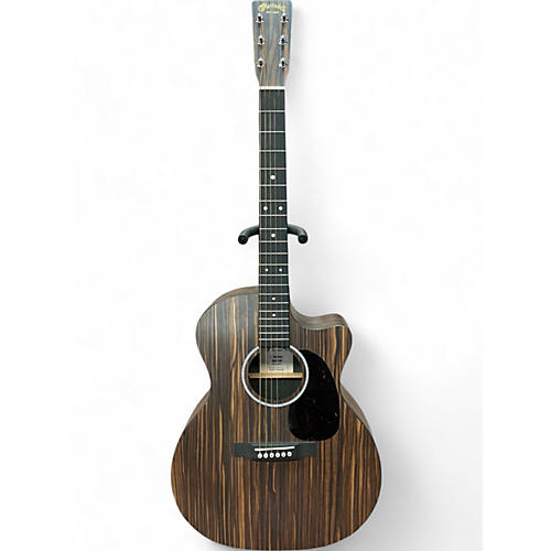 Martin Used 2024 Martin X Series Special Ebony Macassar Acoustic Electric Guitar Ebony Macassar