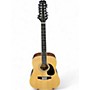 Used 2024 Mitchell D120S12E Natural 12 String Acoustic Guitar Natural