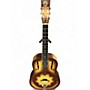 Used 2024 National TRIOLIAN WOOD BURST Resonator Guitar WOOD BURST