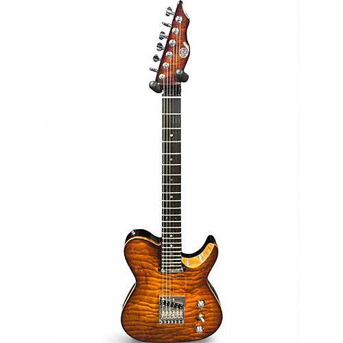 Used 2024 Nichols Custom Guitars Telecaster Flame top Solid Body Electric Guitar Flame top