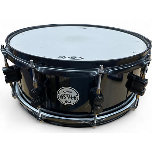 Used 2024 PDP by DW 5.5X14 Concept Series Snare Black Drum Black 10