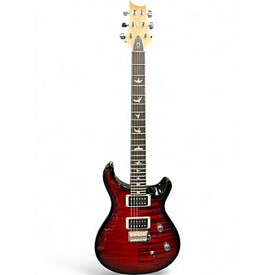 Used 2024 PRS CE24 Fire Red Burst Solid Body Electric Guitar