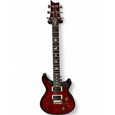 Used 2024 PRS CUSTOM 25 S2 Fire Red Burst Solid Body Electric Guitar