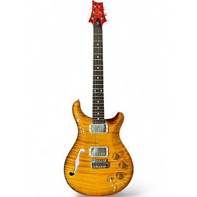Used 2024 PRS DGT SEMI HOLLOW McCarty Amber Hollow Body Electric Guitar
