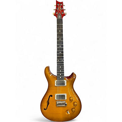 Used 2024 PRS DGT Semi-Hollow 24 OF 200 2 Tone Sunburst Hollow Body Electric Guitar