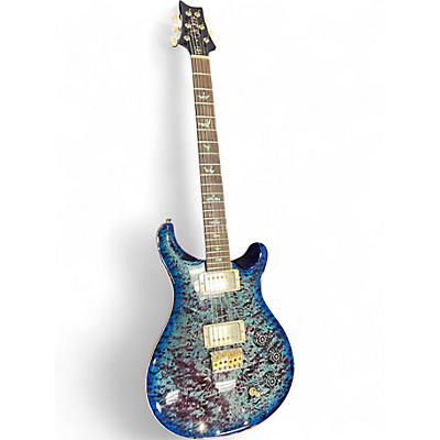 Used 2024 PRS DGT WOOD LIBRARY BLUE CANDY BURST Solid Body Electric Guitar