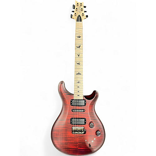 Used 2024 PRS MODERN EAGLE V FIRE RED Solid Body Electric Guitar FIRE RED