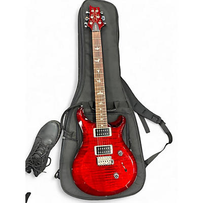 Used 2024 PRS S2 Custom 24-08 Fire Red Burst Solid Body Electric Guitar