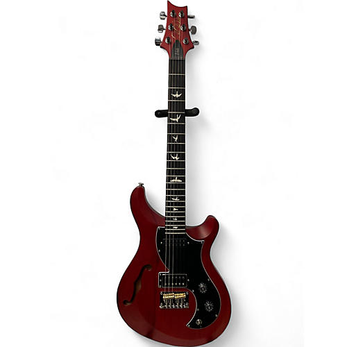 Used 2024 PRS S2 Vela Red Hollow Body Electric Guitar Red