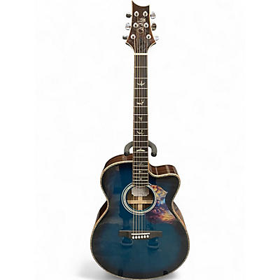Used 2024 PRS SE A60E Cobalt Blue Acoustic Electric Guitar