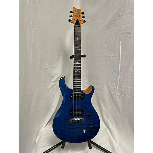 PRS Used 2024 PRS SE Blue Burst Solid Body Electric Guitar Blue Burst