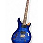Used 2024 PRS SE Custom 22 Semi-Hollowbody Blue Burst Hollow Body Electric Guitar Blue Burst