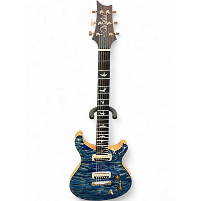Used 2024 PRS WOOD LIBRARY PAULS GUITAR 10 TOP FADED DENIM Solid Body Electric Guitar