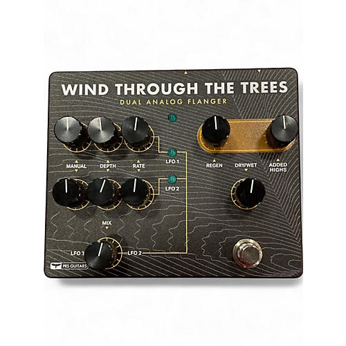 Used 2024 PRS Wind Through the Trees Dual Analog Flanger Effect Pedal