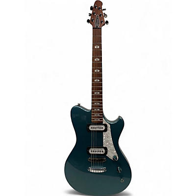 Used 2024 Powers Electric A-1 Baltic Blue Hollow Body Electric Guitar