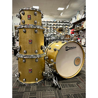 Premier Used 2024 Premier 4 piece Genista Heritage Vintage Gold Sparkle Drum Kit