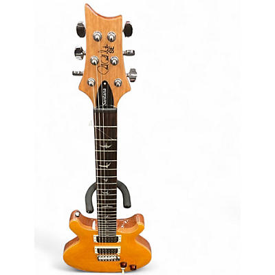 Used 2024 Prs Se santana Yellow Solid Body Electric Guitar