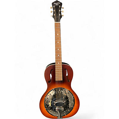 Used 2024 Recording King rphr1ts 2 Tone Sunburst Resonator Guitar