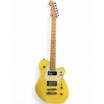 Used 2024 Reverend Chris freeman signature  Powder yellow Solid Body Electric Guitar