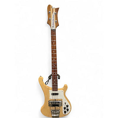 Used 2024 Rickenbacker 4003S Natural Electric Bass Guitar