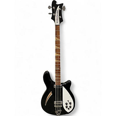 Used 2024 Rickenbacker 4005V Jetglo Electric Bass Guitar