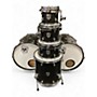 Used 2024 SJC Drums 6 Piece USA CUSTOM Satin Black Drum Kit Satin Black